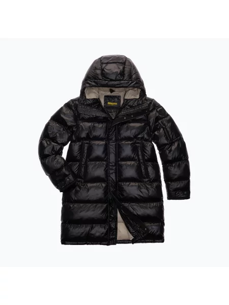 Palton pentru bărbați Blauer USA Aldrich black inside beige negru