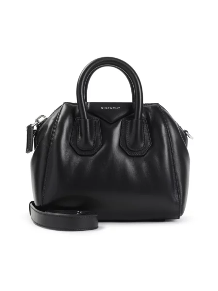Kurtka skórzana Givenchy czarna