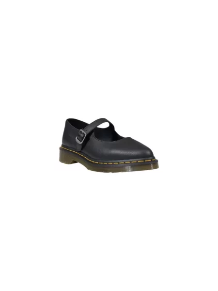 Balerinki Dr. Martens skórzane czarne