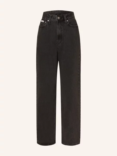 Calvin Klein Jeans Barrel Džíny ck essential black černé