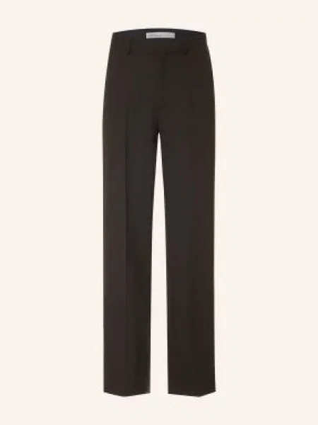 Allsaints Spodnie York Tailored Fit schwarz czarne