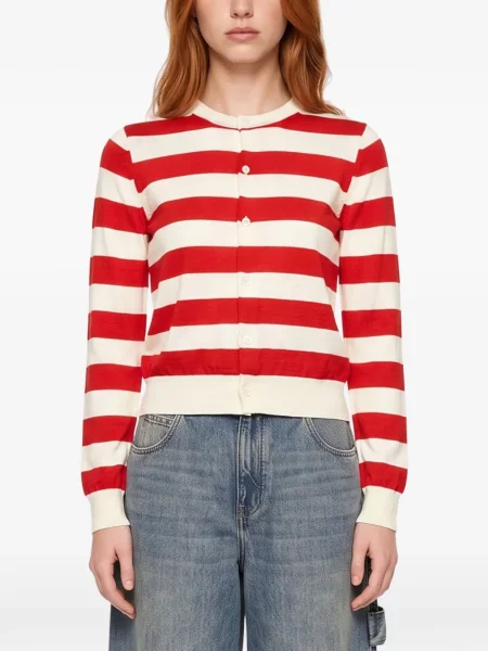 Cardigan Comme Des Garçons alb