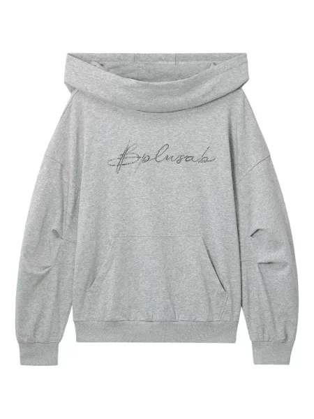 Bluza z kapturem B+ab szara