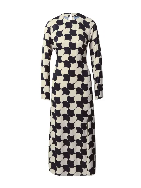 Warehouse Rochie bej negru