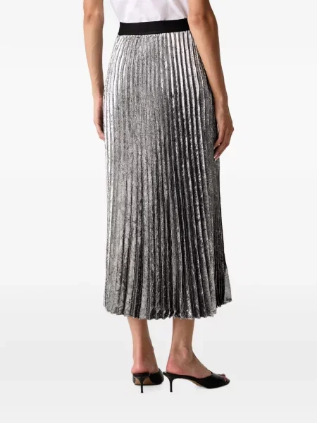 Fustă midi Armani Exchange gri