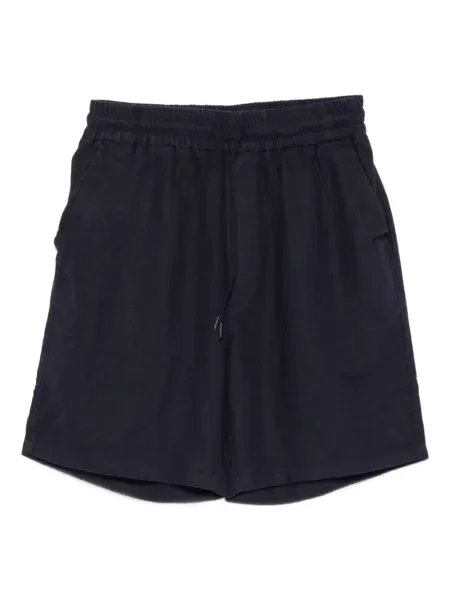 Ленени шорти Les Deux синьо