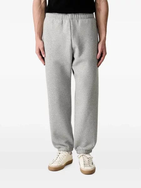 Pantaloni Carhartt Wip alergare cu autograf gri