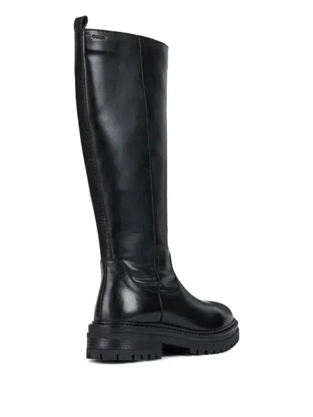 Botine Geox din piele negru