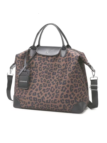 RoyalBag Дорожня сумка Текстиль коричневий