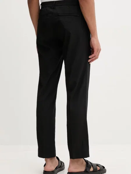 Calvin Klein spodnie chinos czarne