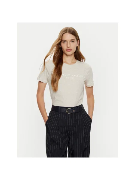 Tommy Hilfiger kratka majica bež