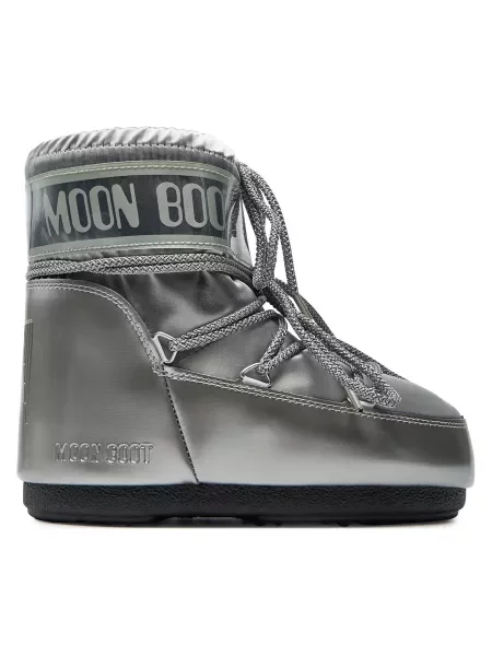 Sneakers Moon Boot Icon Low Glance Silver EUR ασημί