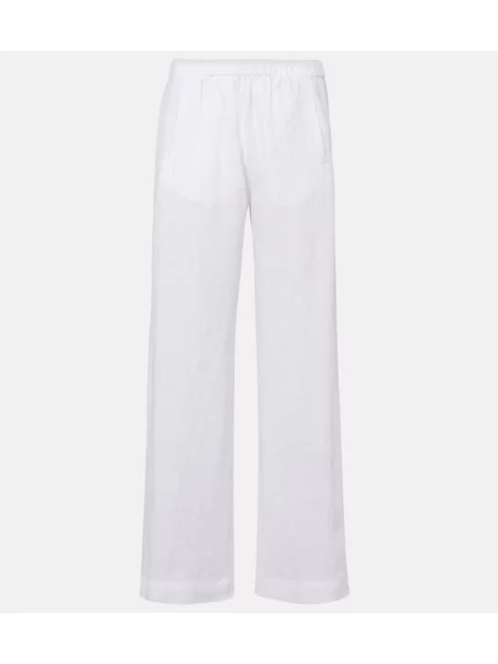 Pantaloni Velvet de in alb