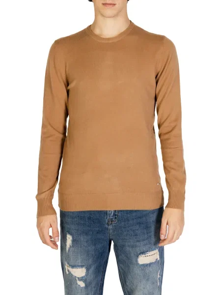 Пуловер Gianni Lupo кафяво