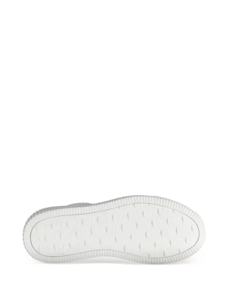 Bőr sneaker Calvin Klein autogrammal fehér