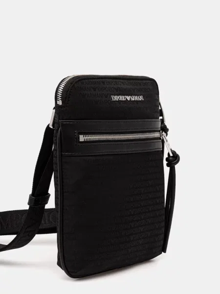 Emporio Armani Torbica za okrog pasu črna