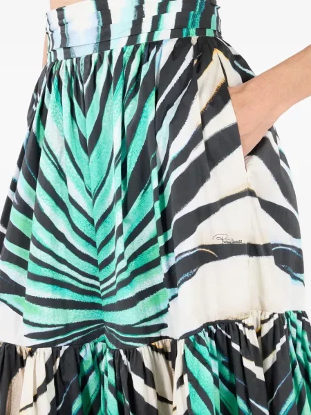 Fustă Roberto Cavalli albastru