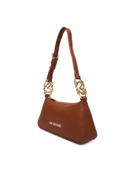 Kabelka LOVE MOSCHINO hnedá