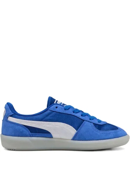 Sneakerși Puma din satin alb