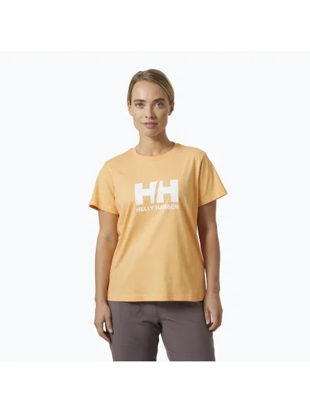 Dámske tričko Helly Hansen Logo miami peach oranžová