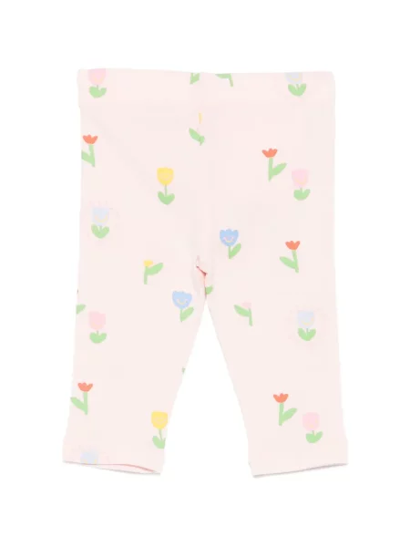 Legginsy dziecięce Stella Mccartney różowe