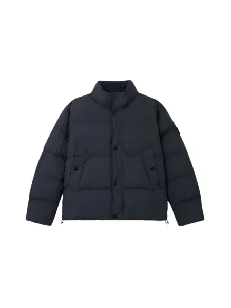 Kurtka bomber Stone Island z kamieniami niebieski