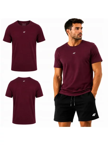 KOSZULKA 4F T-SHIRT KOLEKCJA LIMITOWANA czerwona