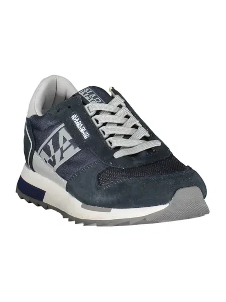 Sneakersy Napapijri zamszowe niebieskie