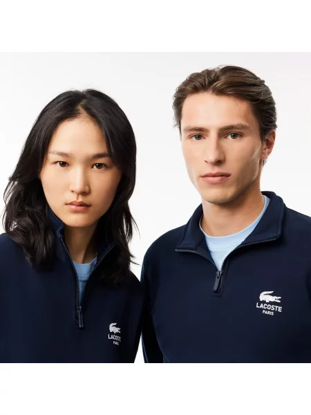 Толстовка Lacoste голубая
