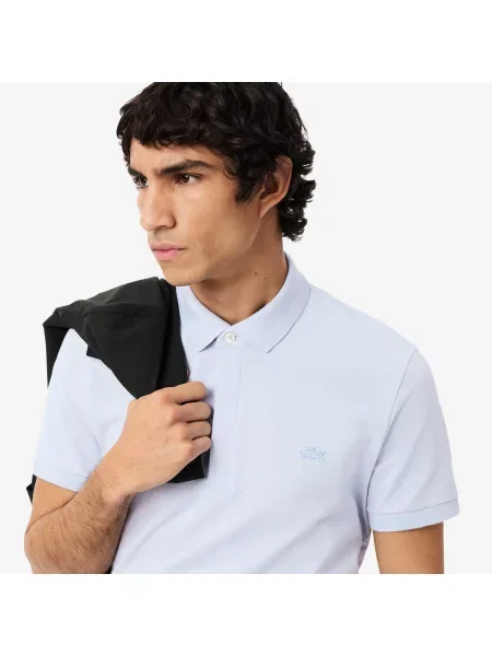 Lacoste Polo O Kroju Regular Fit niebieski