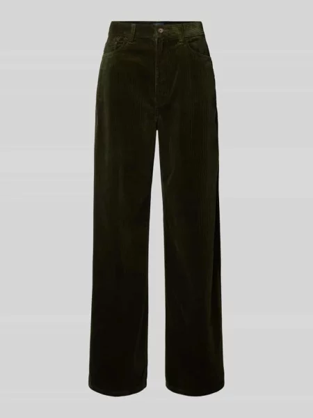 Spodnie sztruksowe z szerokimi nogawkami i 5 Polo Ralph Lauren