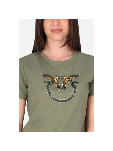 Pinko tricou din verde