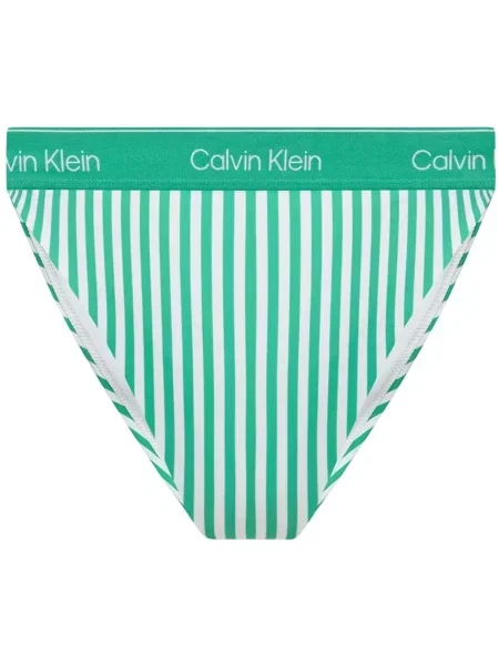 Denim ruha Calvin Klein Jeans zöld