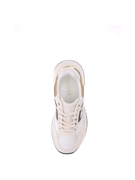 Guess Sneakersy FLTFON Écru béžová