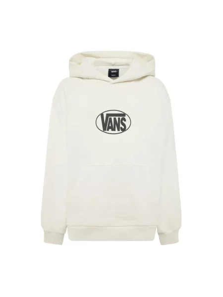 Bluza z kapturem Vans z kapturem z logo biała
