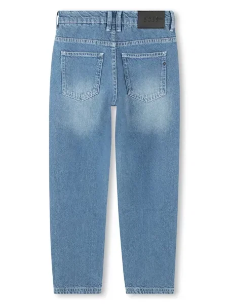 Dětské straight fit džíny Bosswear modré