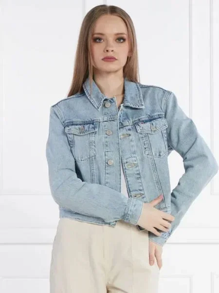 Tommy Jeans Geacă de blug albastru