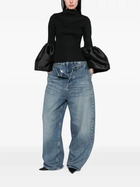 Top Marques'almeida tricotate negru