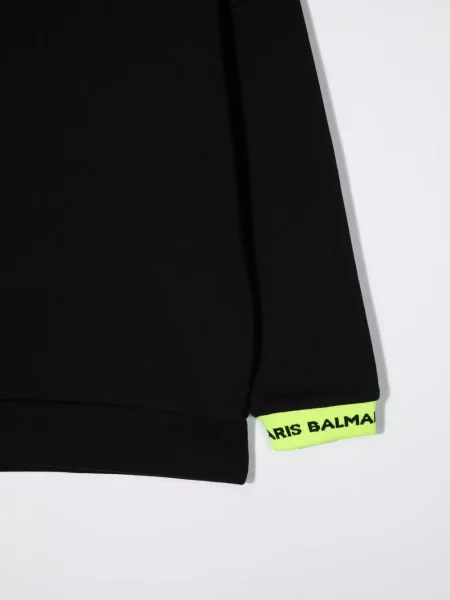 Bluza dziecięca Balmain czarna