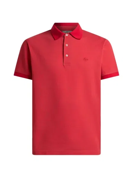 Tricou polo Etro roșu
