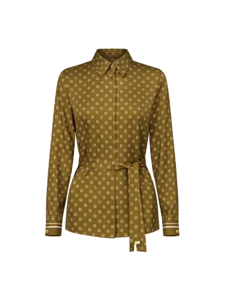 Koszula Max Mara Studio zielona