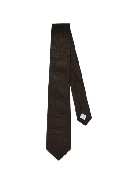 Kravata Tagliatore hnedá