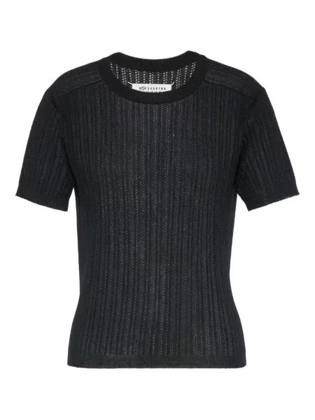 Cămașă Maison Margiela scurtă negru