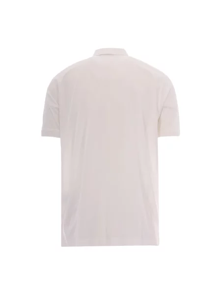 Koszulka polo Emporio Armani biała