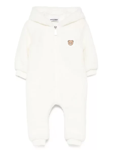 Kombinezon dziecięcy Moschino biały