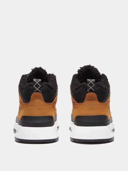 Ботинки Timberland из нубука черные