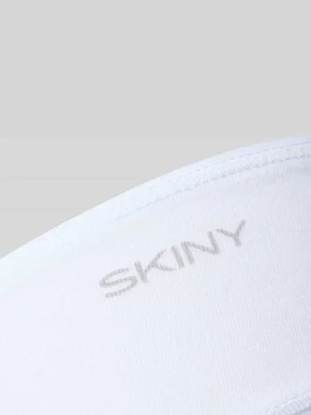 Figi z mieszanka bawełny model Rio' Skiny białe