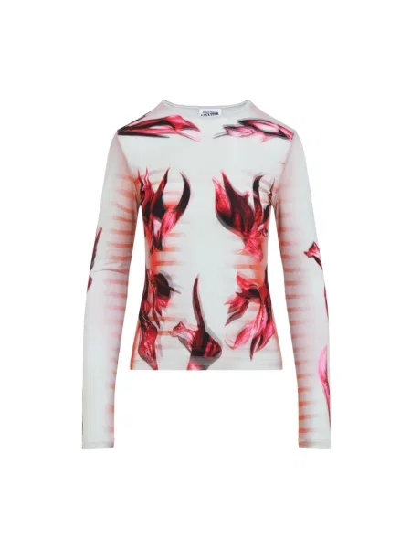 Top Jean Paul Gaultier fioletowy