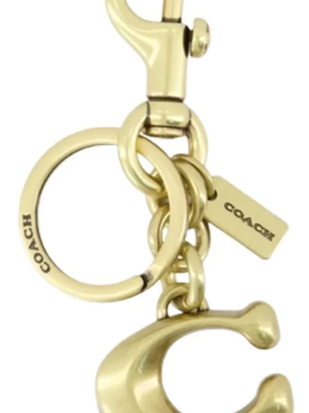 Colier Coach cu autograf auriu