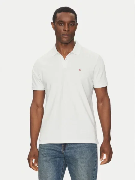 Calvin Klein Jeans Polo marškinėliai balta